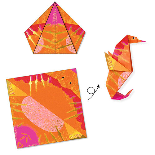 djeco origami zeedieren | DJ08755 | 1