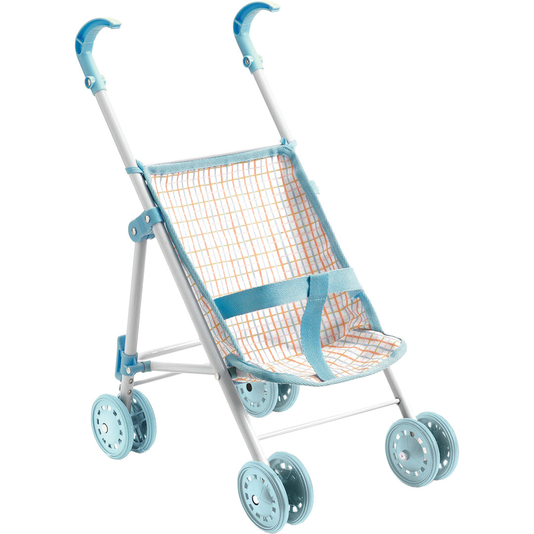djeco poussette pour poupée pomea - canne - 44 cm