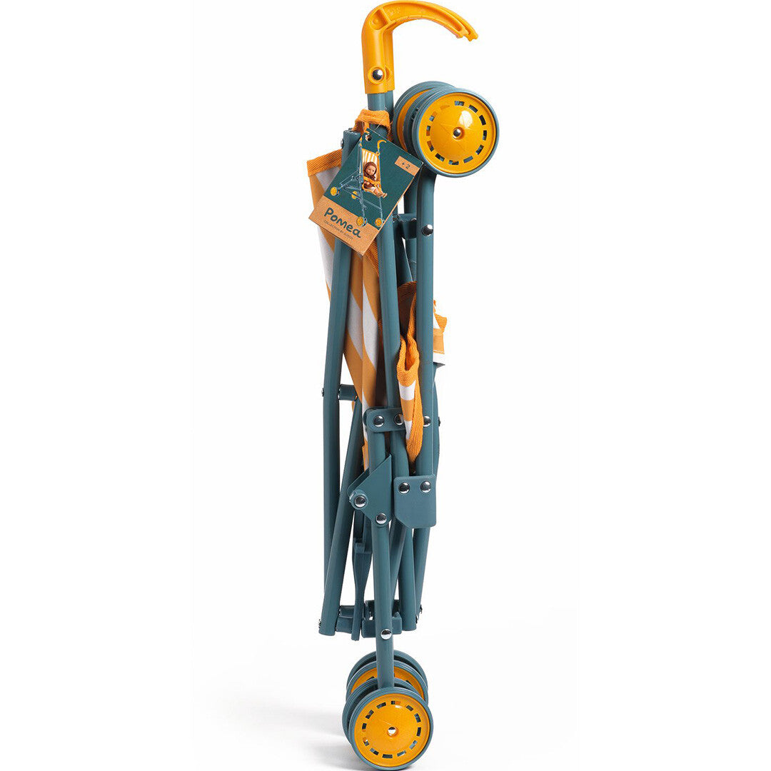 djeco poppenbuggy pomea - sunshine - 54 cm | DJ07785 | 2