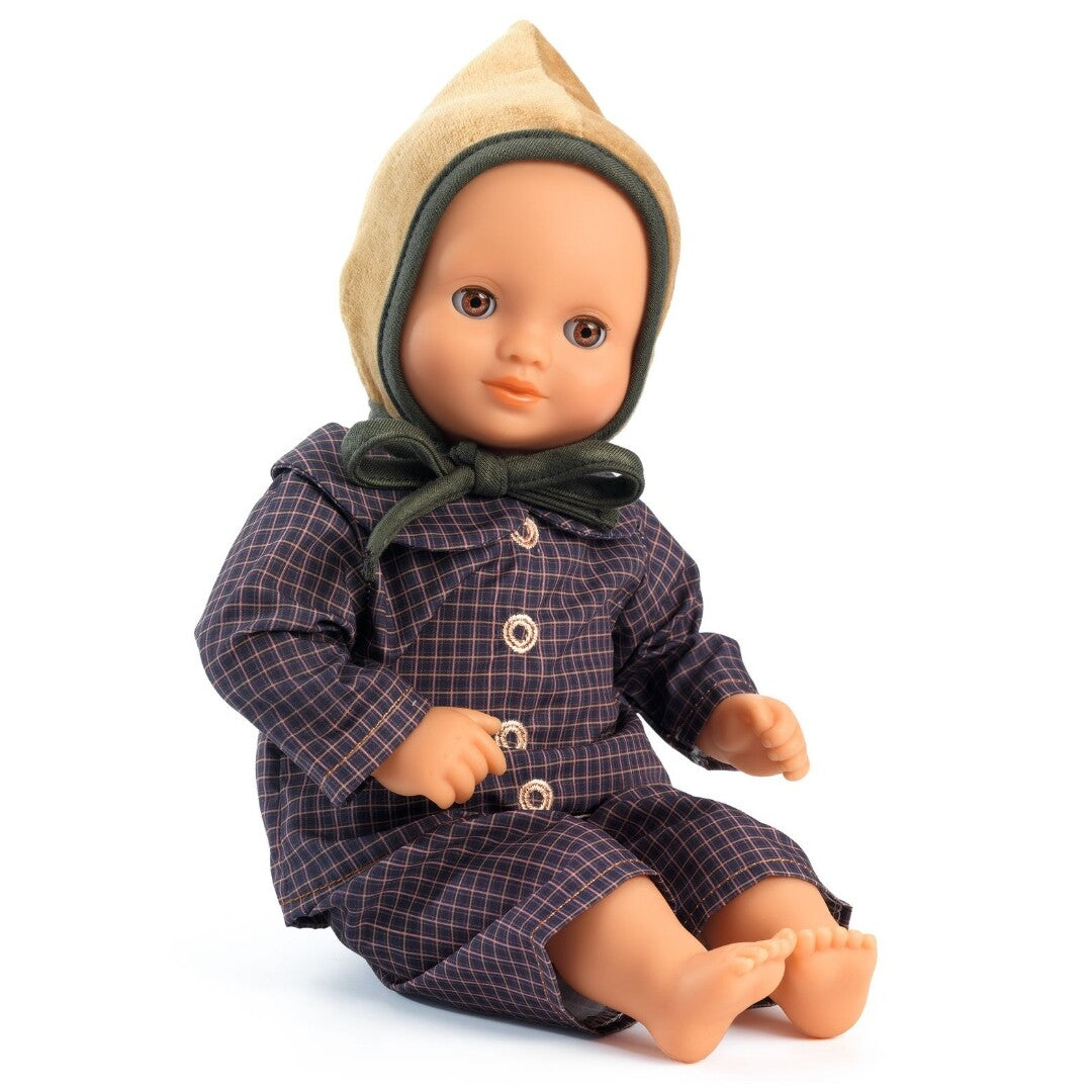 djeco poppenkledingset pomea - ambre - 32 cm | DJ07733 | 1