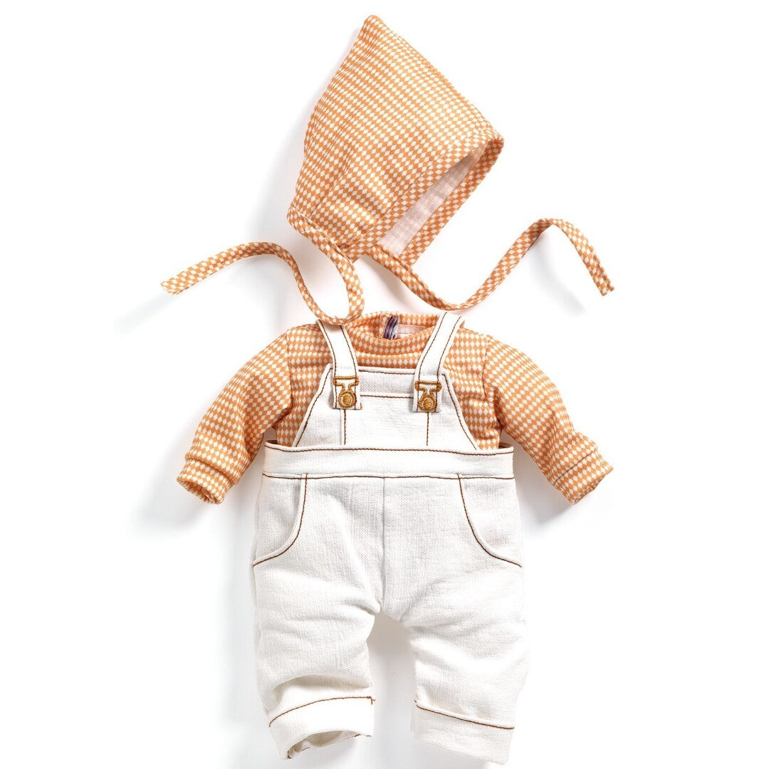 djeco poppenkledingset pomea - canelle - 32 cm | DJ07732 | 0