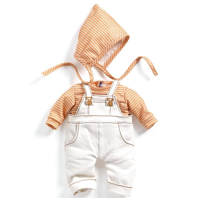 djeco poppenkledingset pomea - canelle - 32 cm | DJ07732 | 0