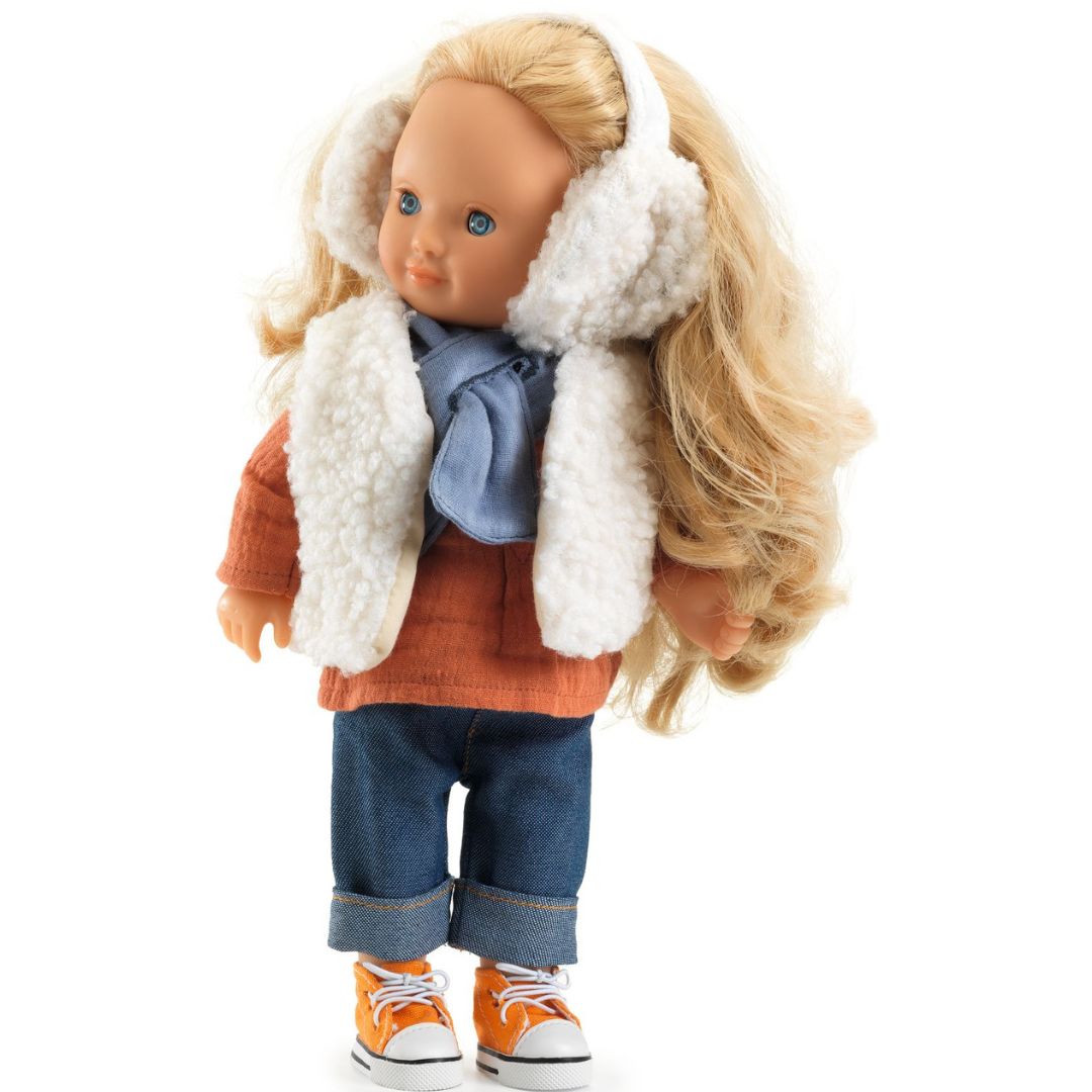 djeco poppenkledingset pomea lovely - moumoute - 32 cm | DJ07774 | 2