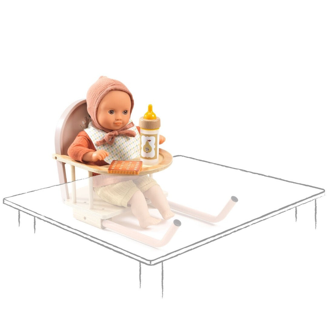 djeco poppentafelstoel pomea | DJ07780 | 2