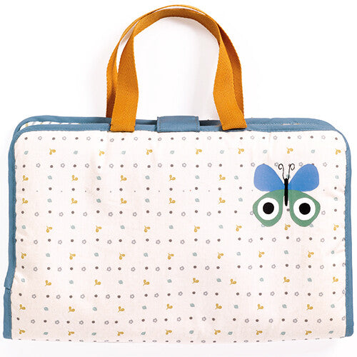 djeco poppenverschoonset pomea - blauw - 5-delig | DJ07851 | 3