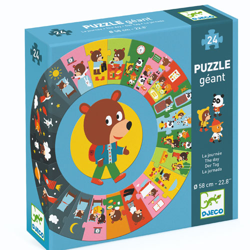 djeco puzzel de dag - 24st | DJ07015 | 2