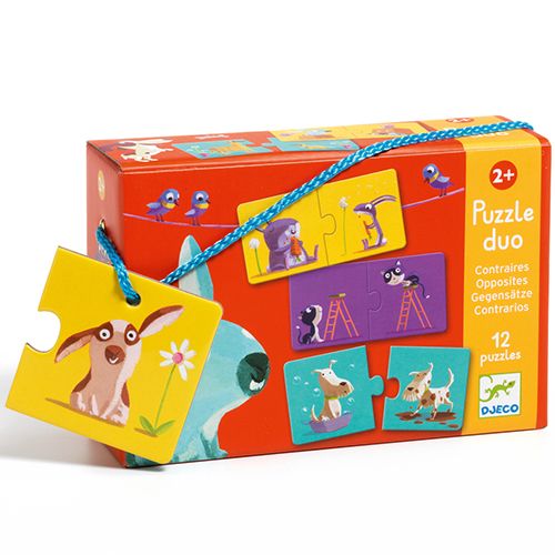 djeco puzzel duo verschillen (12x2st) | DJ08162 | 5