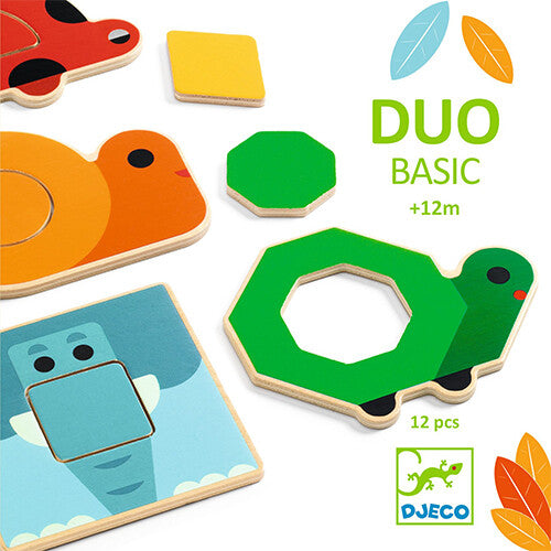 djeco puzzel duobasic - 6x2st | DJ06216 | 1