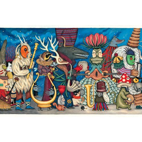 djeco puzzel fantasie orkest (500st) | DJ07626 | 2