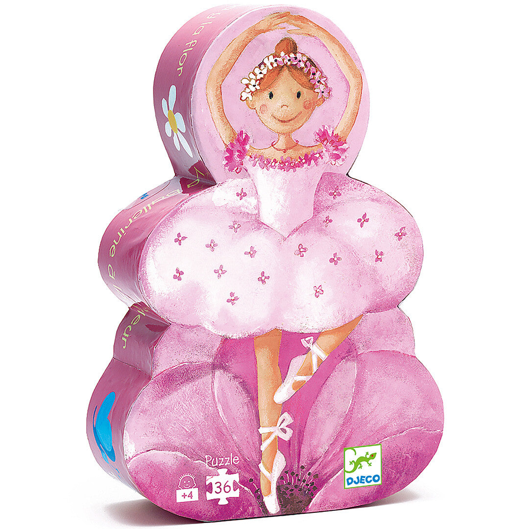 djeco puzzel het danseresje met de bloem (36st) | DJ07227 | 0