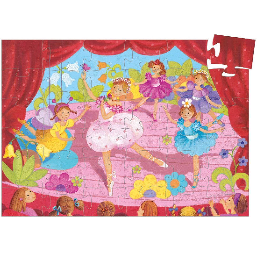 djeco puzzel het danseresje met de bloem (36st) | DJ07227 | 1