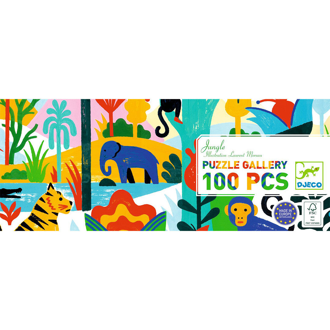 djeco puzzel jungle - 100st | DJ07619 | 2