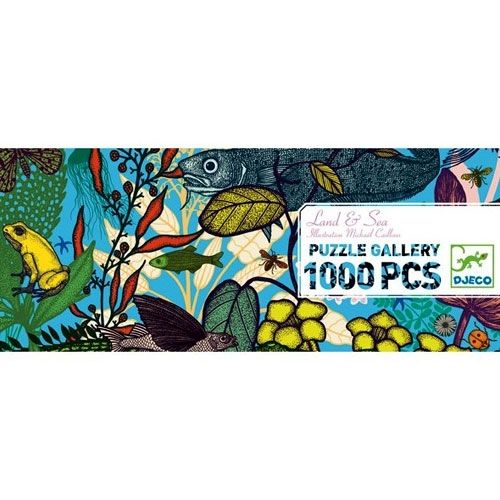 djeco puzzel land en zee - 1000st | DJ07646 | 3