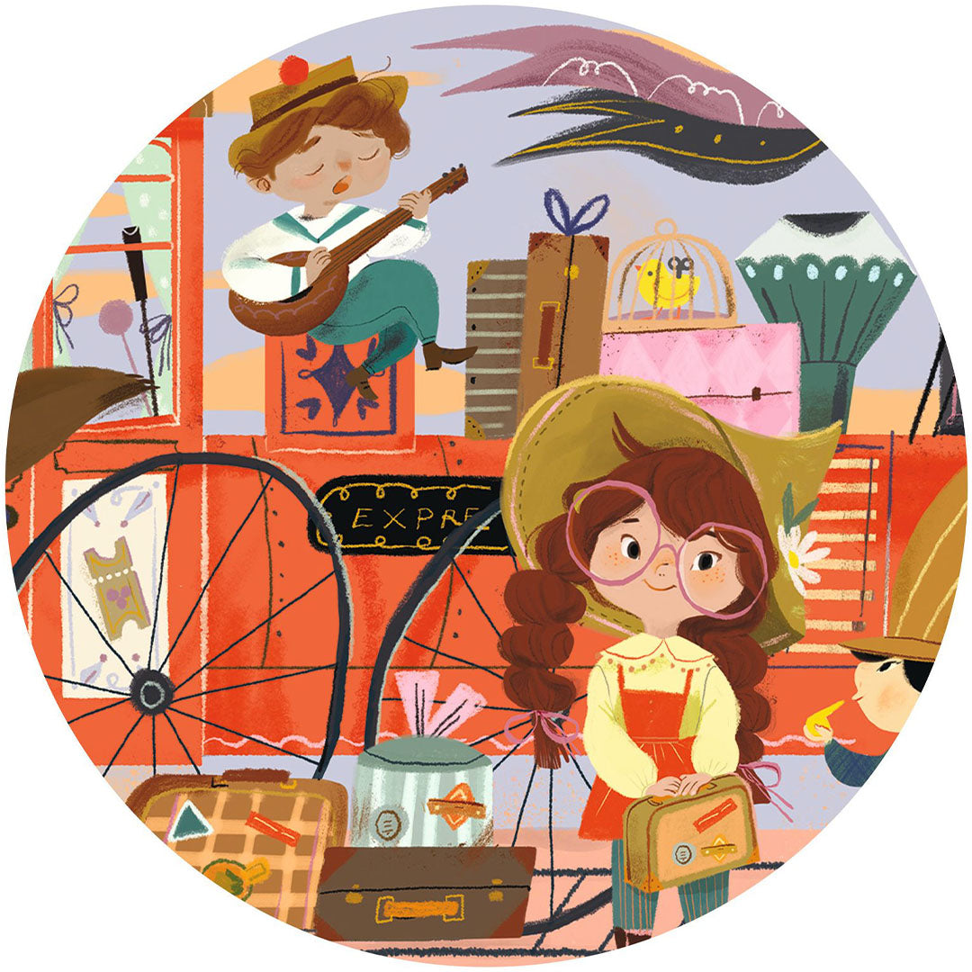 djeco puzzel mia's journey - 36st | DJ07305 | 3