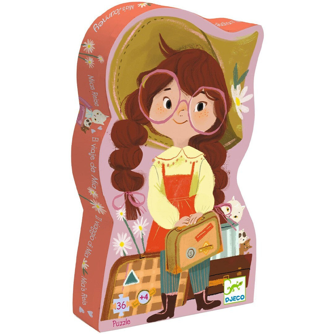 djeco puzzel mia's journey - 36st | DJ07305 | 0