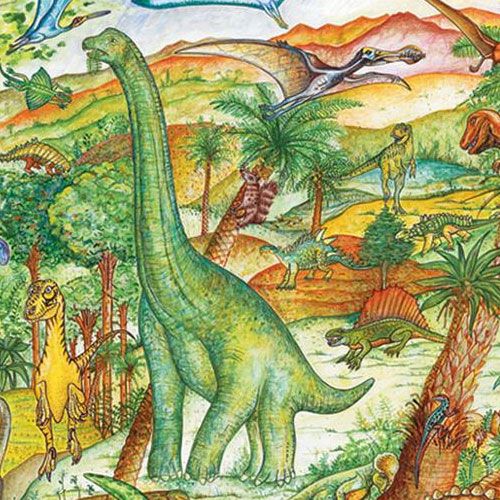 djeco puzzel observation dinosaurussen (100st) | DJ07424 | 3