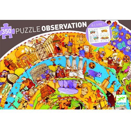 djeco puzzel observation geschiedenis (350st) | DJ07470 | 1