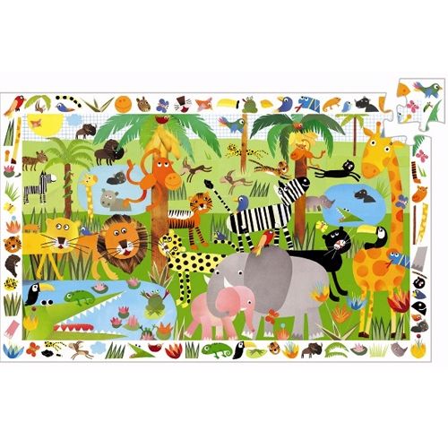 djeco puzzel observation jungle (35st) | DJ07590 | 1