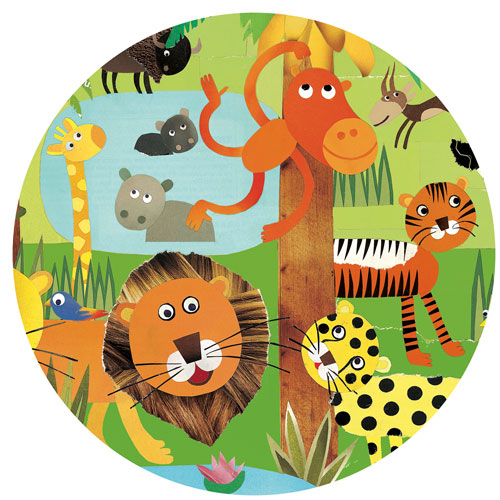 djeco puzzel observation jungle (35st) | DJ07590 | 2