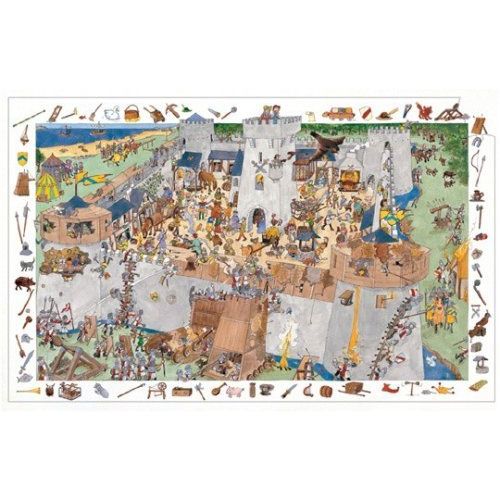 djeco puzzel observation kasteel (100st) | DJ07503 | 2