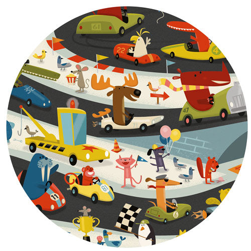 djeco puzzel observation racebaan - 54st | DJ07564 | 2