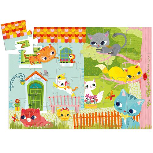 djeco puzzel pachat en zijn vrienden (24st) | DJ07207 | 0