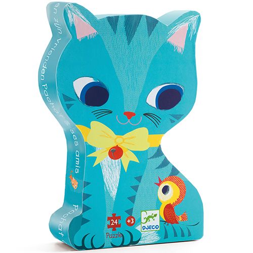 djeco puzzel pachat en zijn vrienden (24st) | DJ07207 | 1