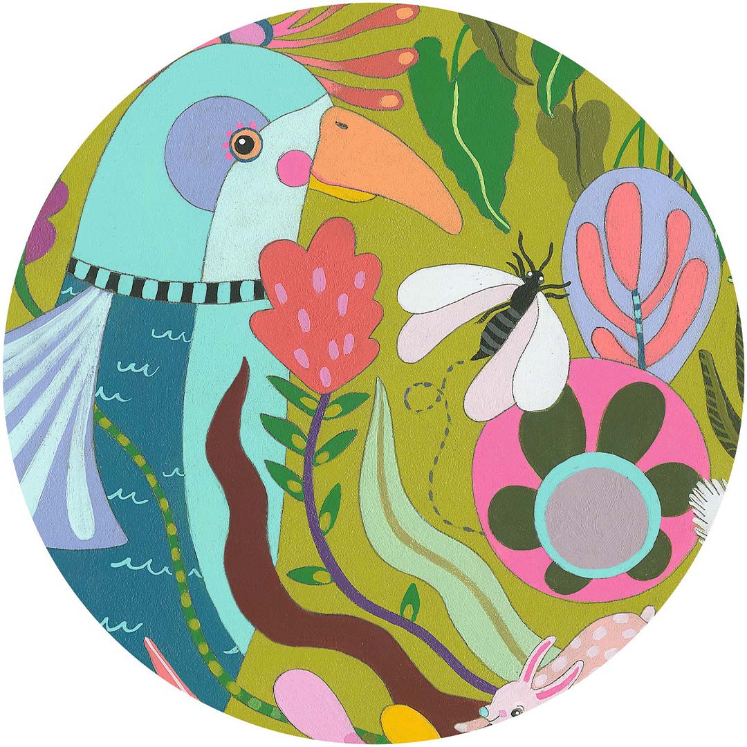 djeco puzzel puzz'art luiaard - 500st | DJ07662 | 2