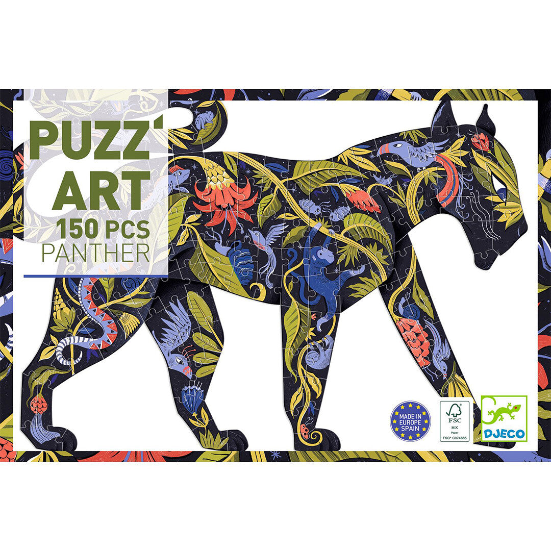 djeco puzzel puzz'art panter - 150st | DJ07659 | 1