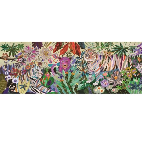 djeco puzzel regenboog tijgers (1000st)  | DJ07647 | 0