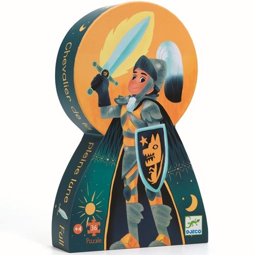 djeco puzzel ridder bij volle maan - 36st | DJ07237 | 1