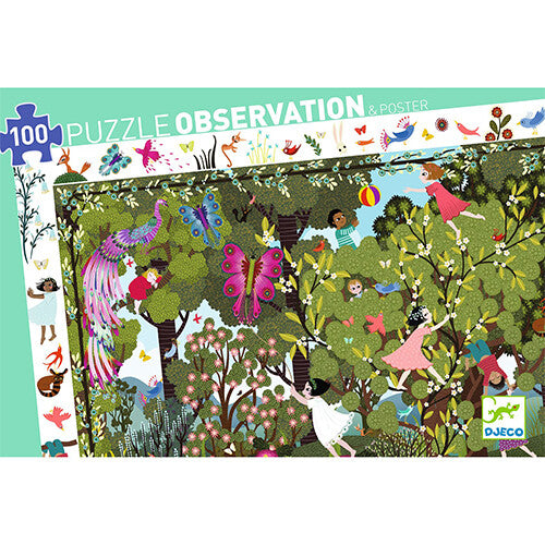 djeco puzzel speelplezier in de tuin (100st) | DJ07512 | 0