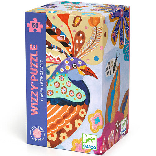 djeco puzzel sprankelende vogel - 50st | DJ07022 | 3
