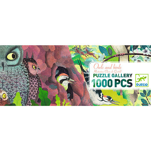 djeco puzzel uilen en vogels - 1000st | DJ07644 | 3