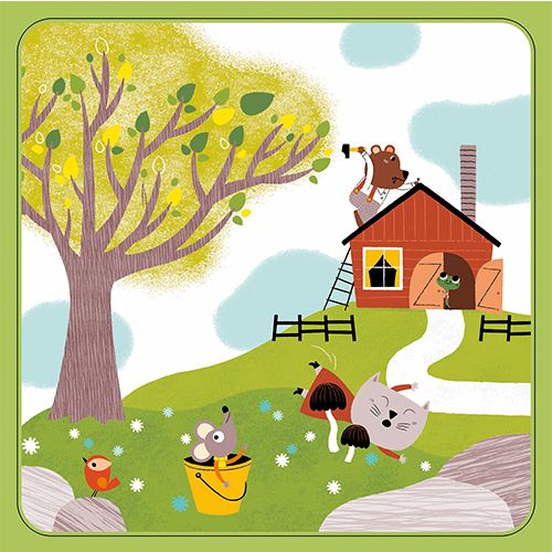 djeco puzzel voorzetsels eduludo - topologix | DJ08354 | 1