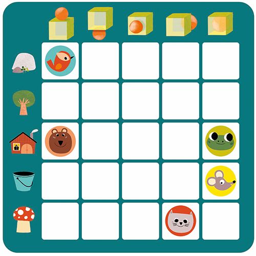 djeco puzzel voorzetsels eduludo - topologix | DJ08354 | 2