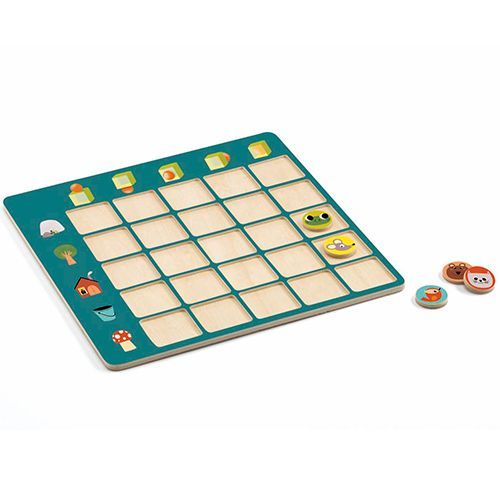 djeco puzzel voorzetsels eduludo - topologix | DJ08354 | 4