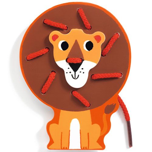 djeco rijgkaarten lassanimo  | DJ01683 | 5