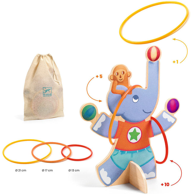 djeco ringwerpspel oola hoop | DJ02000 | 2