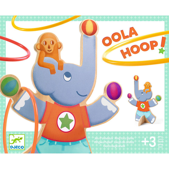 djeco ringwerpspel oola hoop | DJ02000 | 3