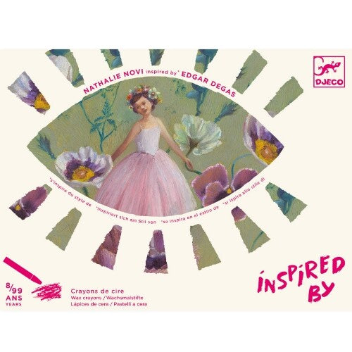 djeco schilderen op kleur the ballerina – edgar degas | DJ09381 | 0