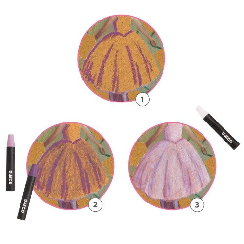 djeco schilderen op kleur the ballerina – edgar degas | DJ09381 | 2