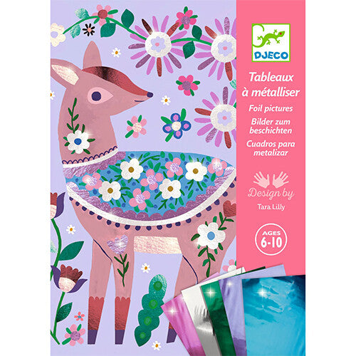djeco schilderijtjes metalliseren het bos | DJ09519 | 0