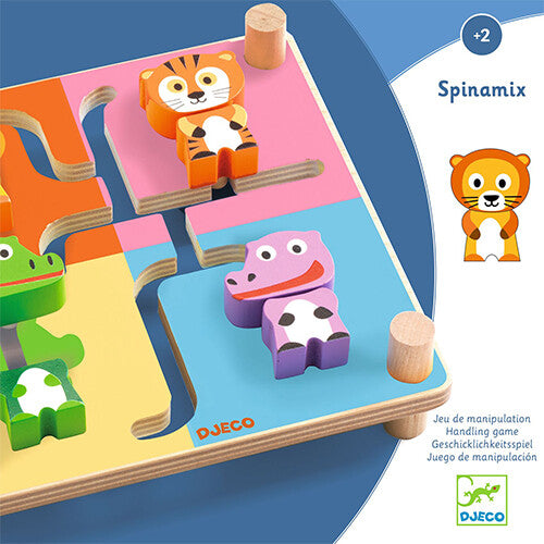 djeco schuifpuzzel dieren | DJ01611 | 3