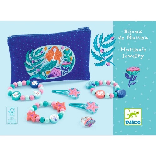 djeco sieraden lilarose met etui | DJ06688 | 1