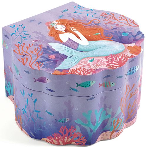 djeco sieradendoosje met muziek betoverde zeemeermin | DJ06083 | 1