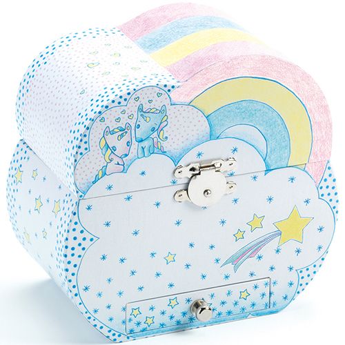 djeco sieradendoosje met muziek - eenhoorn | DJ06605 | 6