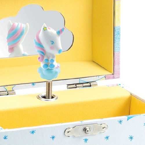 djeco sieradendoosje met muziek - eenhoorn | DJ06605 | 7