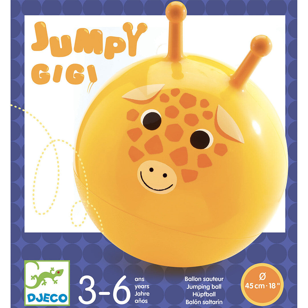 djeco skippybal giraf - 45 cm | DJ00182 | 3
