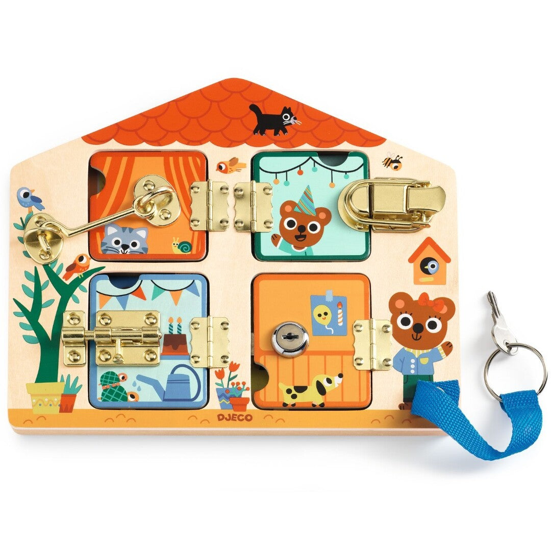 djeco slotenspel cabanalock | DJ01659 | 1